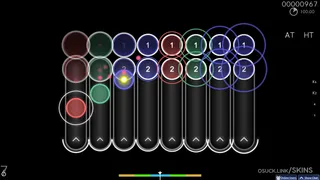 OiciduI osu skin,OiciduI osu skin,minimalistic osu skin,