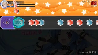 Hyperdimension Neptunia osu skin,Hyperdimension Neptunia osu skin,
