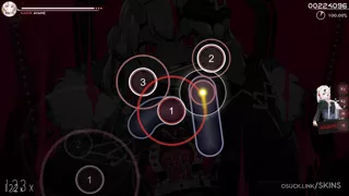 ⌞✟ Devilish Sky ~ Nakiri Ayame ✟⌝ osu skin