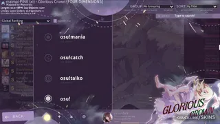 Glorious Crown osu skin,Glorious Crown osu skin,background to skin osu skin,contest-8 osu skin,