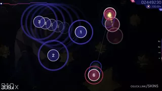 Blue Nation osu skin