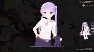 Aoba Style osu skin,Aoba Style osu skin,aoba suzukaze osu skin,new game! osu skin,