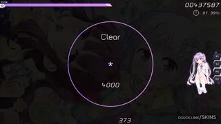 Aoba Style osu skin,Aoba Style osu skin,aoba suzukaze osu skin,new game! osu skin,