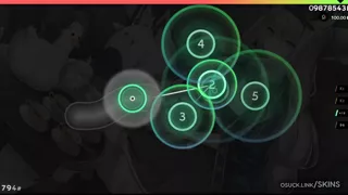 Gradients osu skin