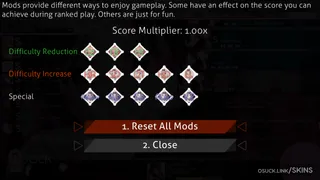 Fujiwara Chika osu skin,Fujiwara Chika osu skin,
