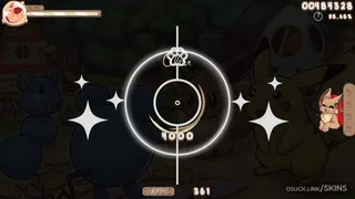 Fluffieevee osu skin,Fluffieevee osu skin,pokemon osu skin,eevee osu skin,