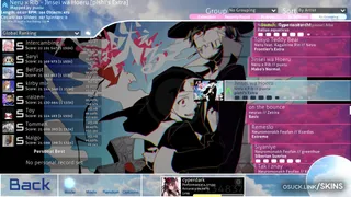 Blue sky osu skin,Blue sky osu skin,