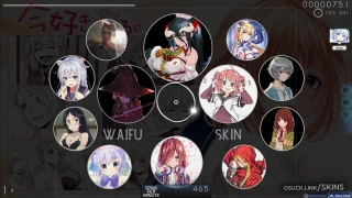 -      Waifu skin      - osu skin,-      Waifu skin      - osu skin,nikade7 osu skin,