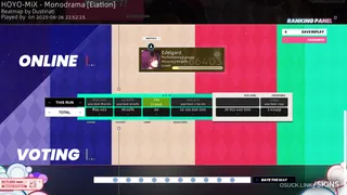 Sunset Clause osu skin,Sunset Clause osu skin,