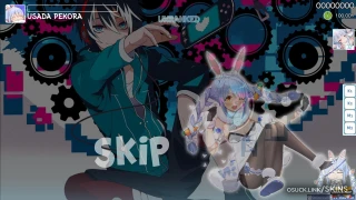 - Usada Pekora 『兎田ぺこら』 osu skin,- Usada Pekora 『兎田ぺこら』 osu skin,nagaraia osu skin,