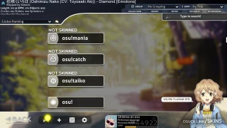 -     HanasakuSoft osu skin,-     HanasakuSoft osu skin,shikima osu skin,