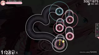 「 HRK 」Suzuhara Lulu osu skin