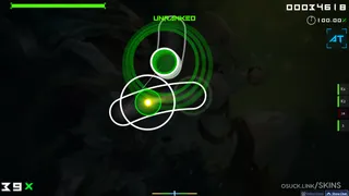 Minimal Green osu skin,Minimal Green osu skin,