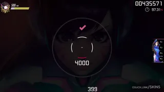 D.Va NERF THIS! osu skin,D.Va NERF THIS! osu skin,d.va osu skin,overwatch osu skin,