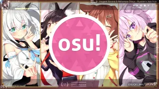 Nekomata Okayu (猫又おかゆ) osu skin,Nekomata Okayu (猫又おかゆ) osu skin,nekomata okayu osu skin,vtuber osu skin,hololive osu skin,