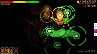 Guitar Hero osu skin