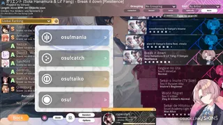 Gakuen Mao osu skin,Gakuen Mao osu skin,