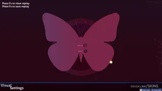 Butterfly Nino osu skin,Butterfly Nino osu skin,nino nakano osu skin,go toubun no hanayome osu skin,nino nakano minimalist osu skin,contest-3 osu skin,