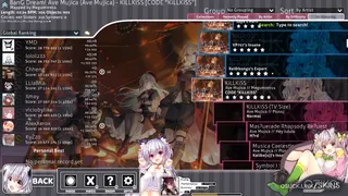 Catgirl Oziko osu skin,Catgirl Oziko osu skin,cat girl osu skin,oziko osu skin,