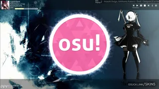 YoRHa osu skin,YoRHa osu skin,nier: automata osu skin,2b osu skin,