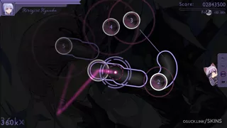 Kirigiri's trial osu skin