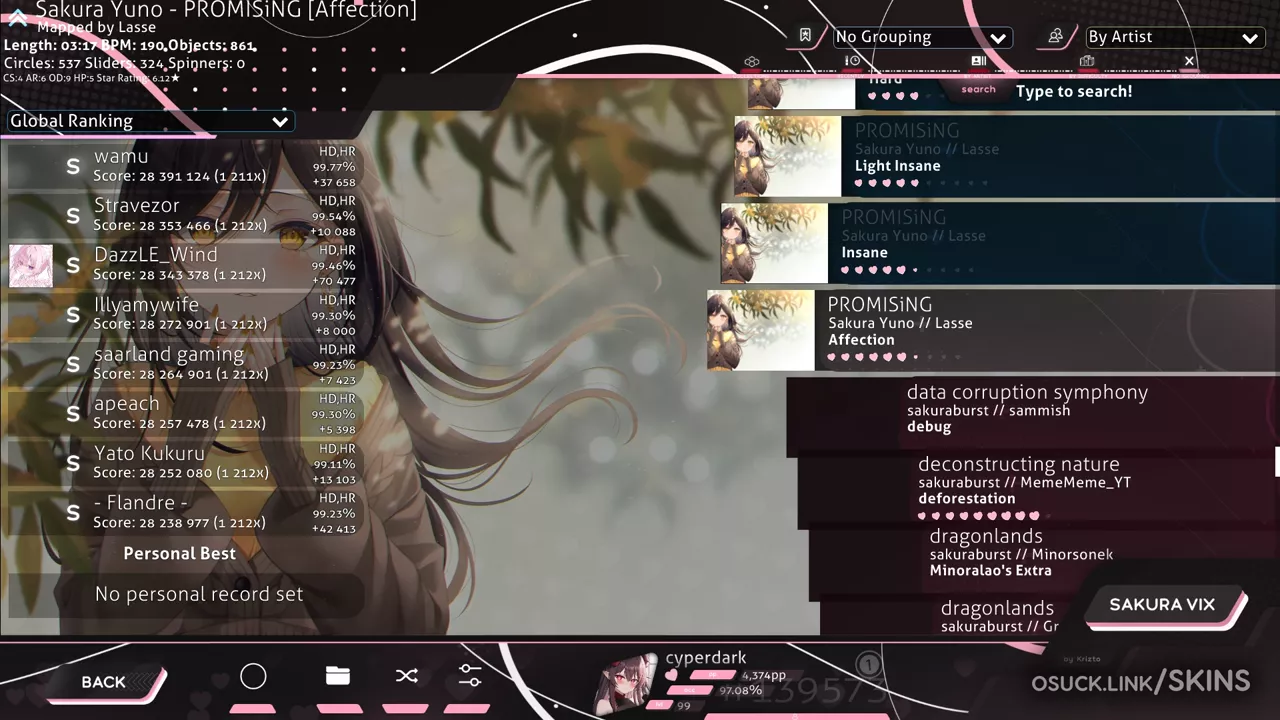 « Sakura Vix » — screenshot 6