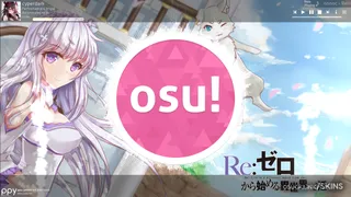 Re:Zero osu skin,Re:Zero osu skin,re:zero osu skin,