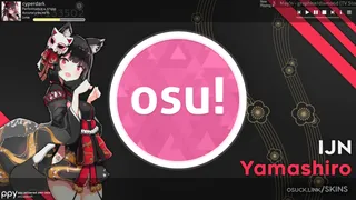 IJN Yamashiro osu skin,IJN Yamashiro osu skin,azur lane osu skin,yamashiro osu skin,