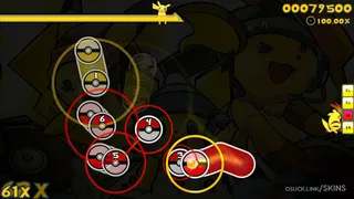 Pika pi! Skin osu skin,Pika pi! Skin osu skin,pokemon osu skin,pikachu osu skin,