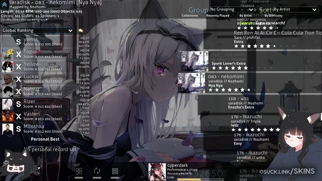 risuisui (nekomimi edit) v1.0 screenshot