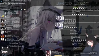 risuisui (nekomimi edit) osu skin,risuisui (nekomimi edit) osu skin,risui osu skin,