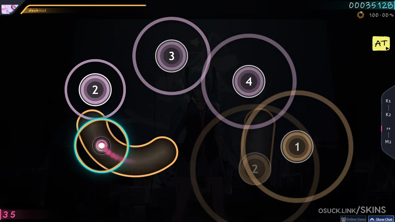 osu! deskmat skin 1.0 — screenshot 2