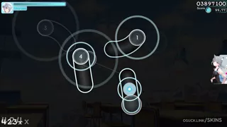 - [砂狼シロコ] Sunaookami Shiroko osu skin