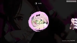 Fujiwara Chika osu skin,Fujiwara Chika osu skin,