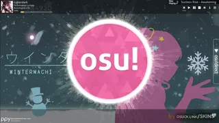 WINTERMACHI osu skin,WINTERMACHI osu skin,