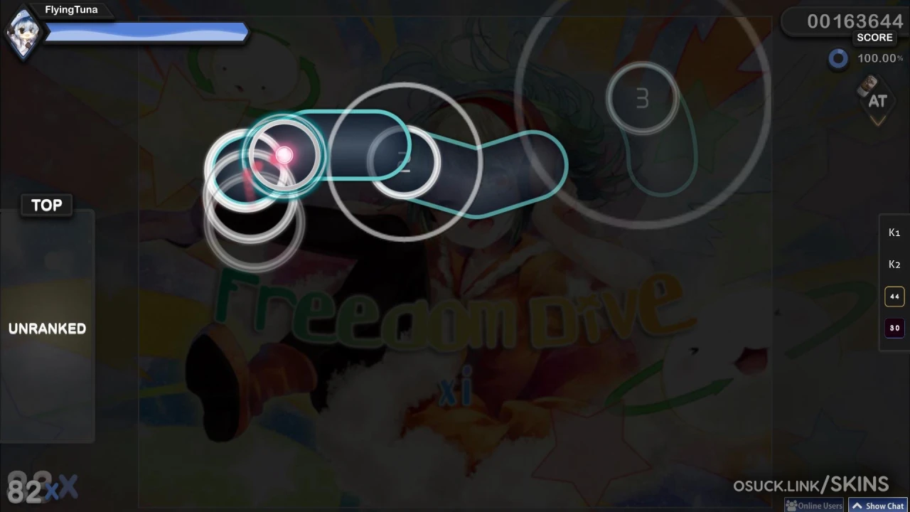 Screenshot of owoTuna v1.4