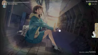 - Kano Chinatsu - osu skin,- Kano Chinatsu - osu skin,blue box osu skin,chinatsu kano osu skin,ao no hako osu skin,