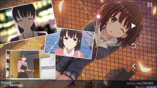 - Katou Megumi - osu skin,- Katou Megumi - osu skin,snowfoxchan osu skin,