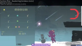 WINTERMACHI osu skin,WINTERMACHI osu skin,