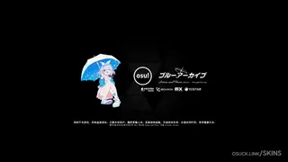 Blue Archive - Arona & Plana osu skin,Blue Archive - Arona & Plana osu skin,blue archive osu skin,aroha osu skin,plana osu skin,