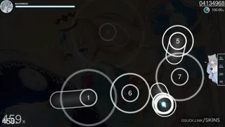 Nyaacho - A Nachoneko osu skin,Nyaacho - A Nachoneko osu skin,vtuber osu skin,nachoneko osu skin,