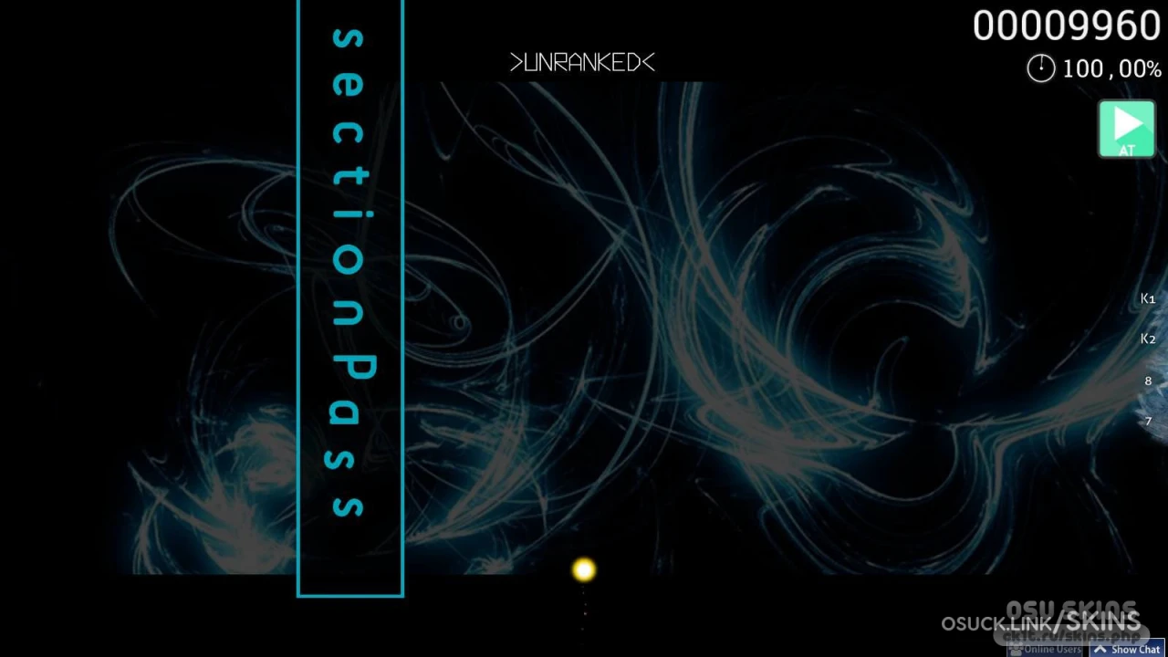 Screenshot of crystallized cookie v1.0