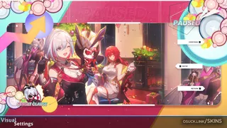 Sunset Clause osu skin,Sunset Clause osu skin,