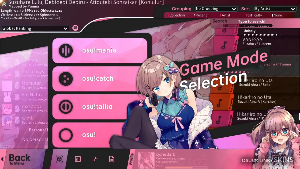 Suzuhara Lulu 1.0-dark — screenshot 8