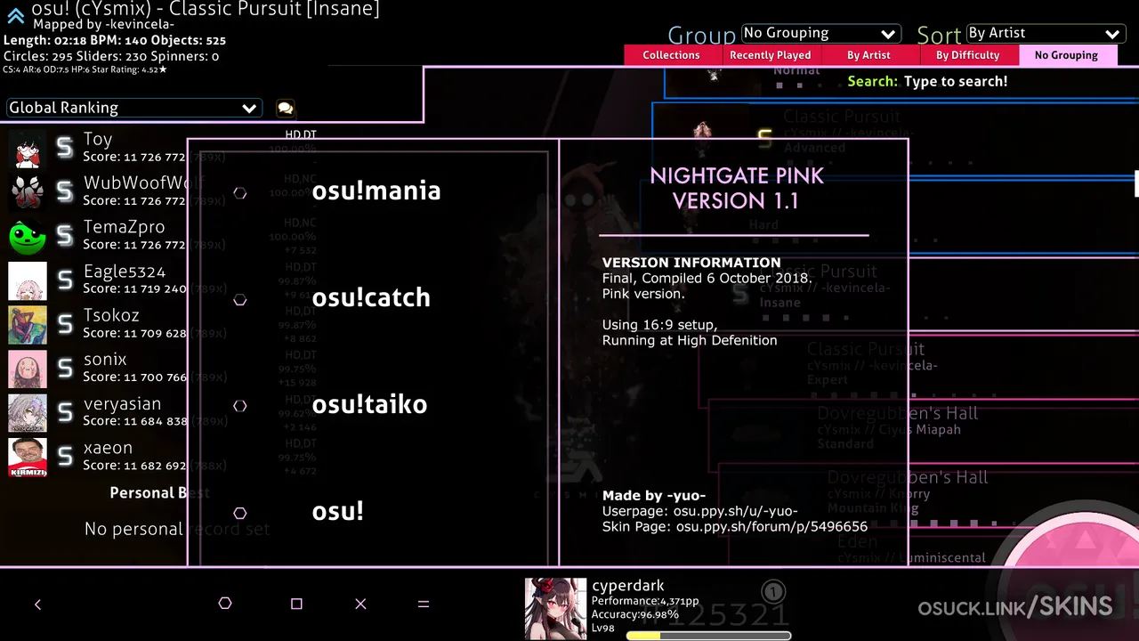 NIGHTGATE pro (9 colors) 1.0 — screenshot 83