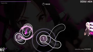Fujiwara Chika osu skin