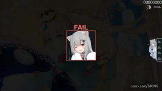 Nyaacho - A Nachoneko osu skin,Nyaacho - A Nachoneko osu skin,vtuber osu skin,nachoneko osu skin,
