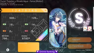 Gakuen Temari osu skin,Gakuen Temari osu skin,