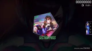 D.Va NERF THIS! osu skin,D.Va NERF THIS! osu skin,d.va osu skin,overwatch osu skin,