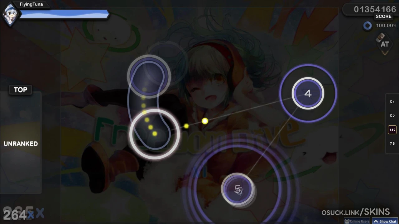Screenshot of owoTuna v1.4